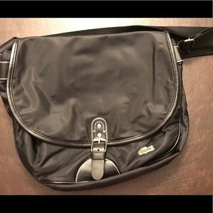 Lacoste Nylon Messenger Bag